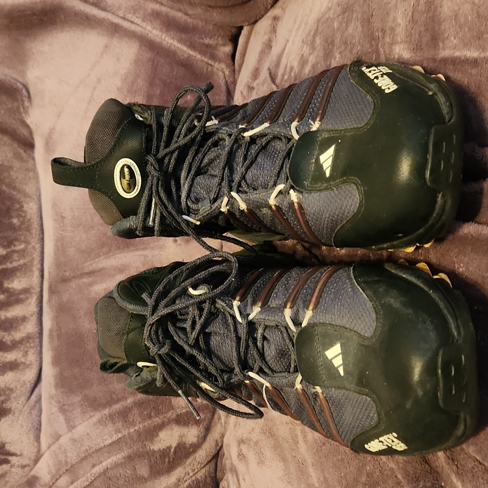 Adidas Black and Gray Sneakers